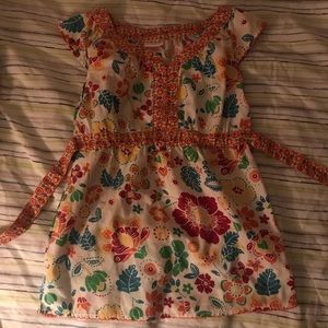 Floral babydoll blouse
